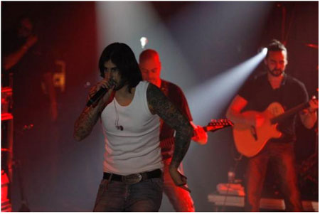 Melendi en concierto