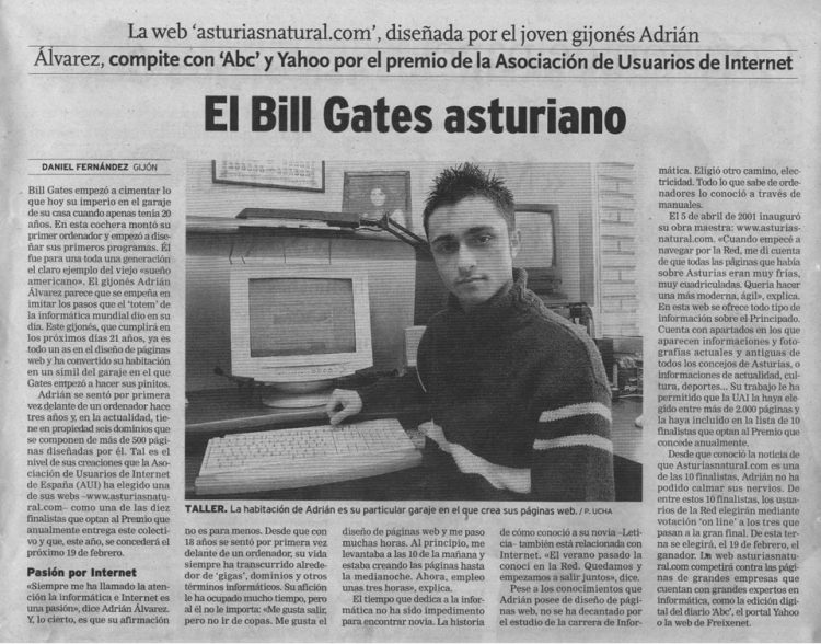 El Bill Gates asturiano - El Comercio